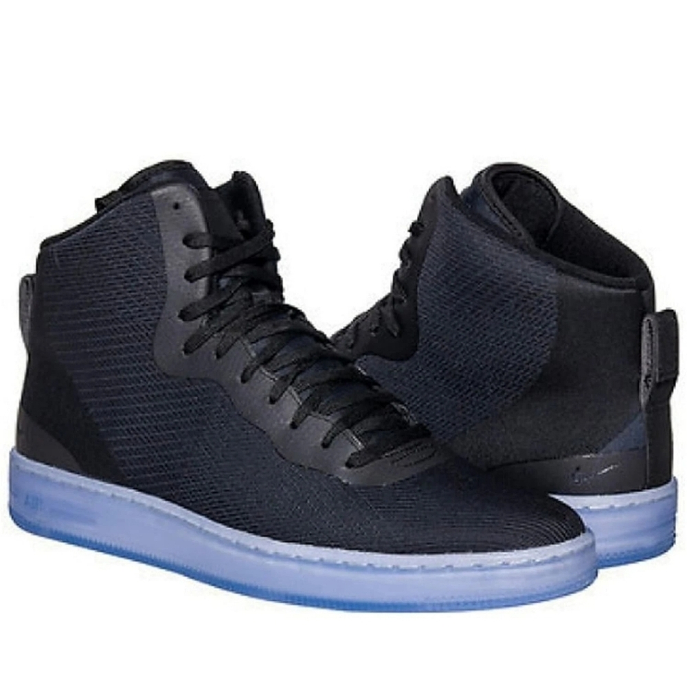 NIKE Air 2015 Pro Stepper Sz 9 Black/Blue Ice 776086-001